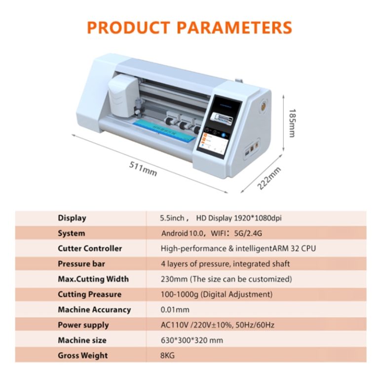 Intelligent film cutting machine WiFi version (European standard) SY01-3 (1)